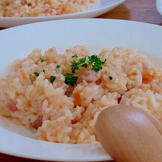 お昼に簡単♪活力鍋まかせのピラフもどき